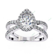 Halo Engagement Ring ENHA1548
